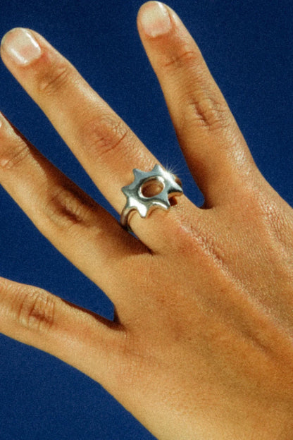 California Dirt Sunburst Ring