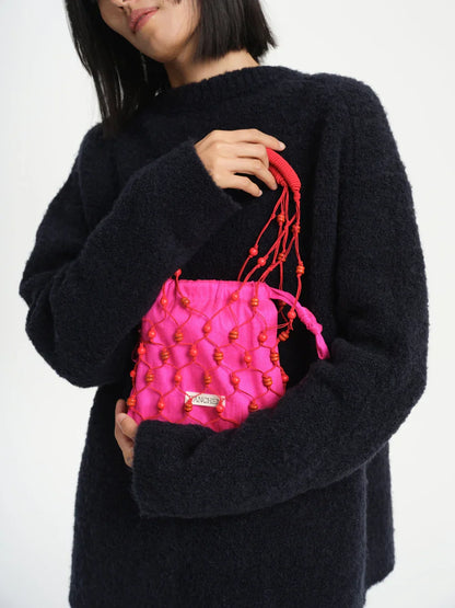 Tanchen Small 8/8 Bag | Red + Red