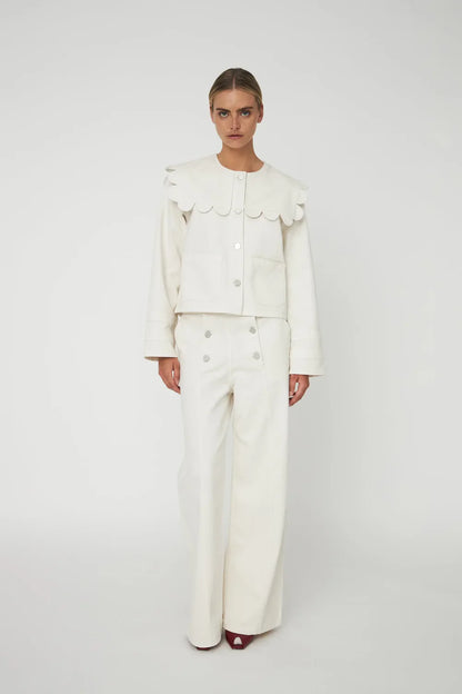 Stella Nova Sailor's Jacket | Almost White