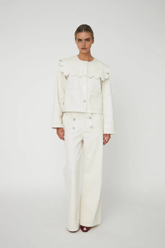 Stella Nova Sailor's Jacket | Almost White