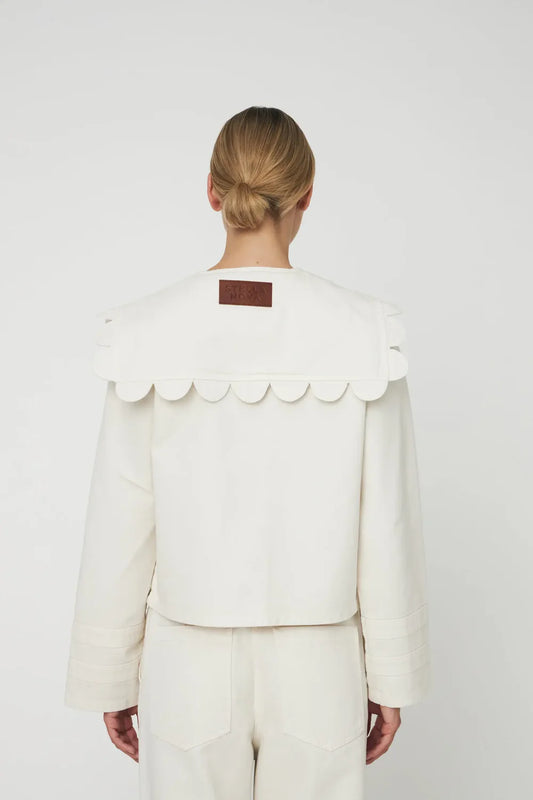 Stella Nova Sailor's Jacket | Almost White
