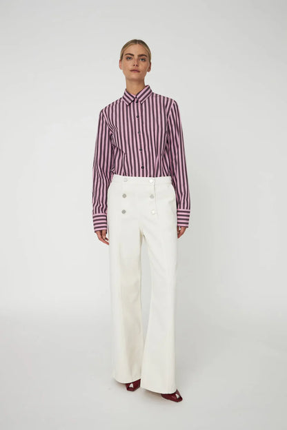 Stella Nova Sailor Pants | Almost White