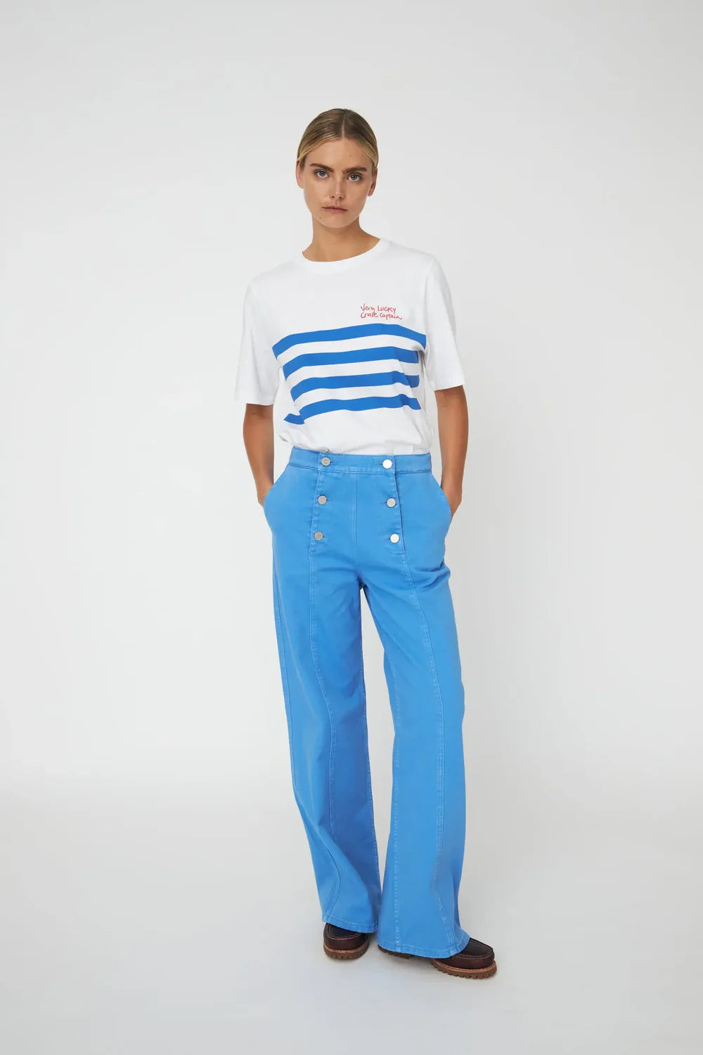 Stella Nova Sailor Pants | Blue