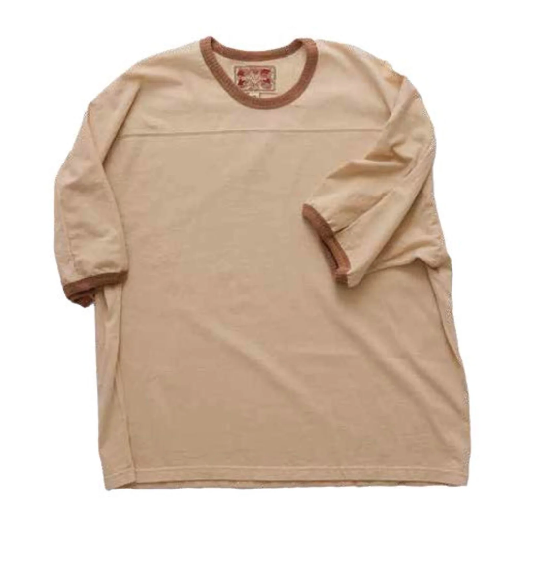 Monostereo | Community Football Ringer Tee - Natural
