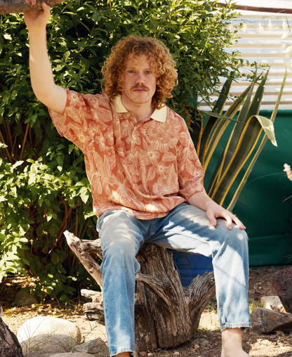 Monostereo | Superbloom Polo Shift - Rust