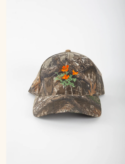 Gravel & Gold | Poppy Cap - Real Tree Edge