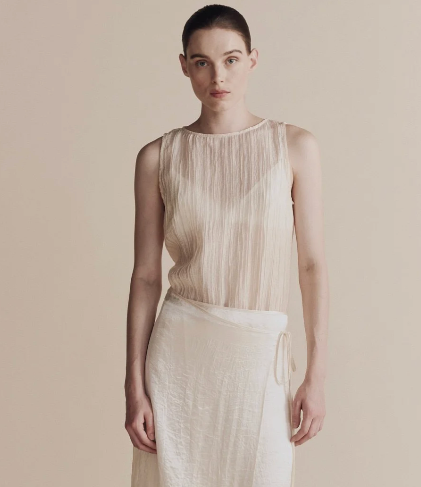 Mijeong Park Pleated Top