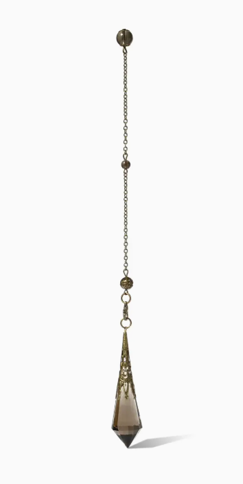 Cedar and Myrrh Crystal Divination Pendulum