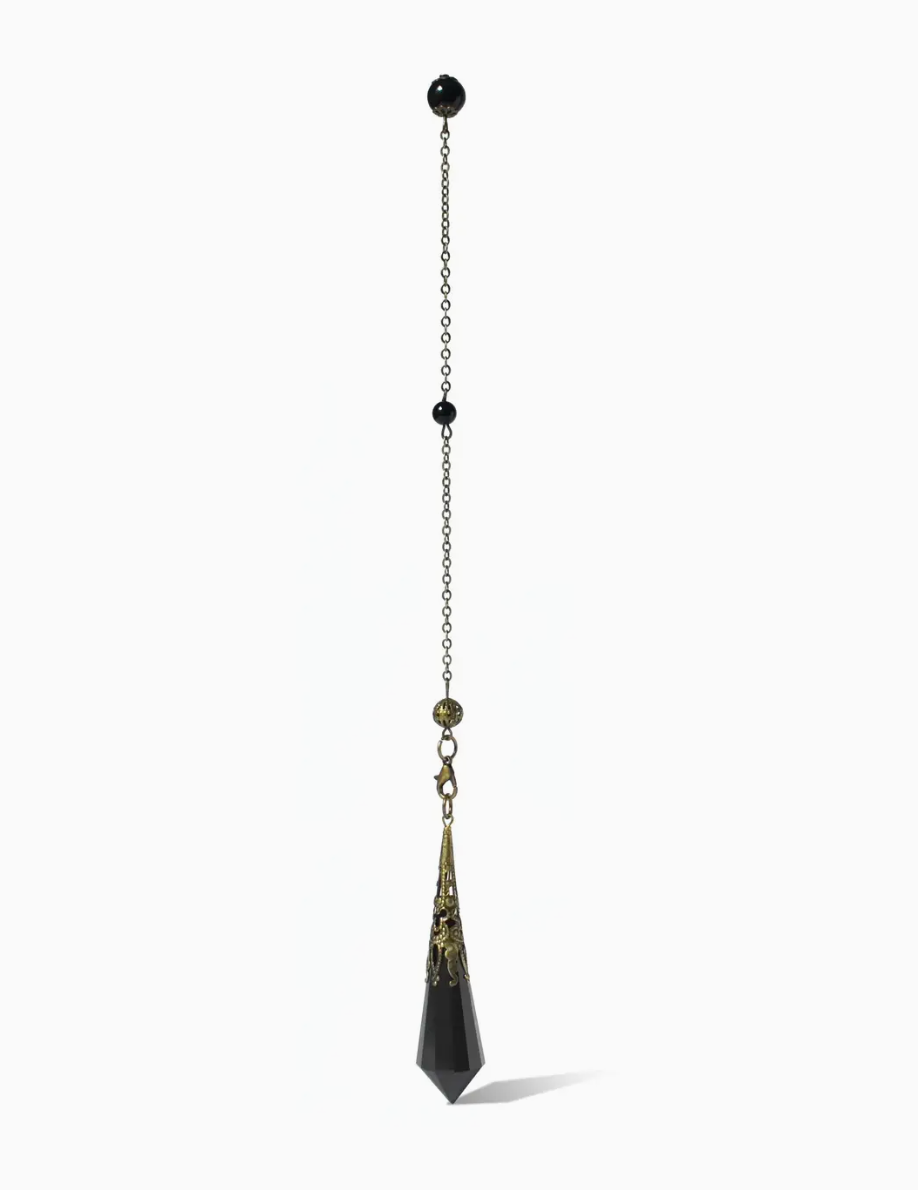 Cedar and Myrrh Crystal Divination Pendulum