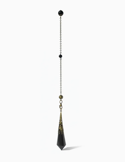Cedar and Myrrh Crystal Divination Pendulum