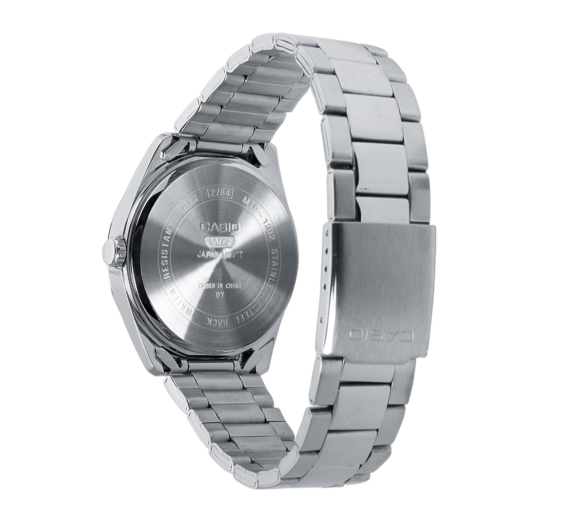 Blue Bezel Silver Analog Casio Vintage