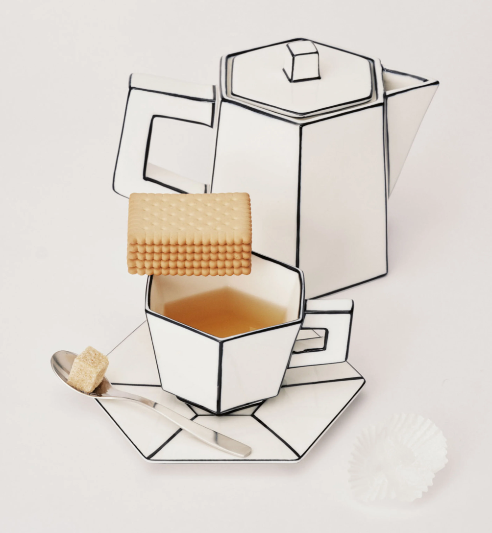 Serax x Annebet Philips Carte Blanche Teapot