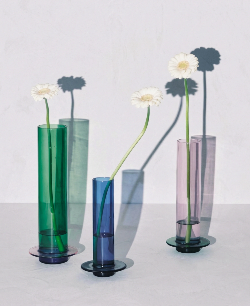 Serax x José Lévy Large Glass Tower Vase