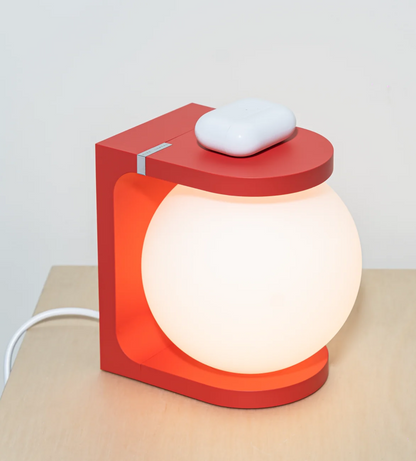 Fine Lumens Plat Lamp & Wireless Charger