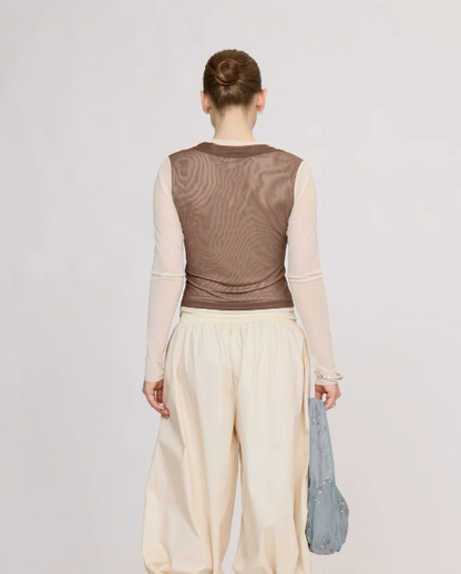 Resume OleriaRS LS Tee Multi Brown