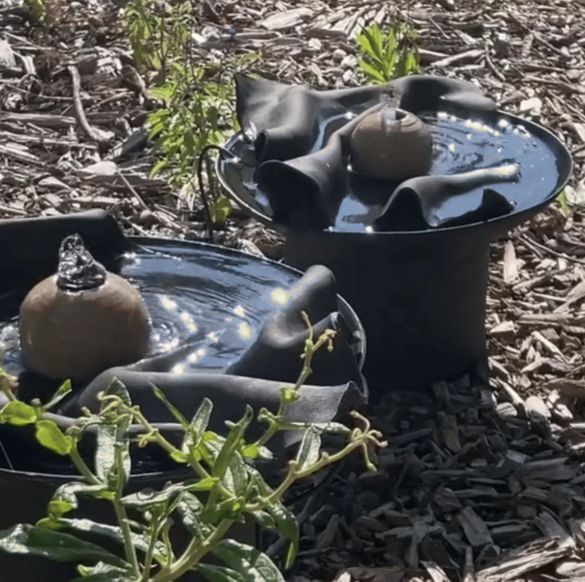 Debbie Carlos Tela Fountain - Plug in or Solar