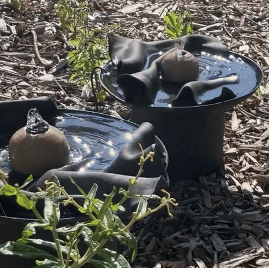Debbie Carlos Tela Fountain - Plug in or Solar