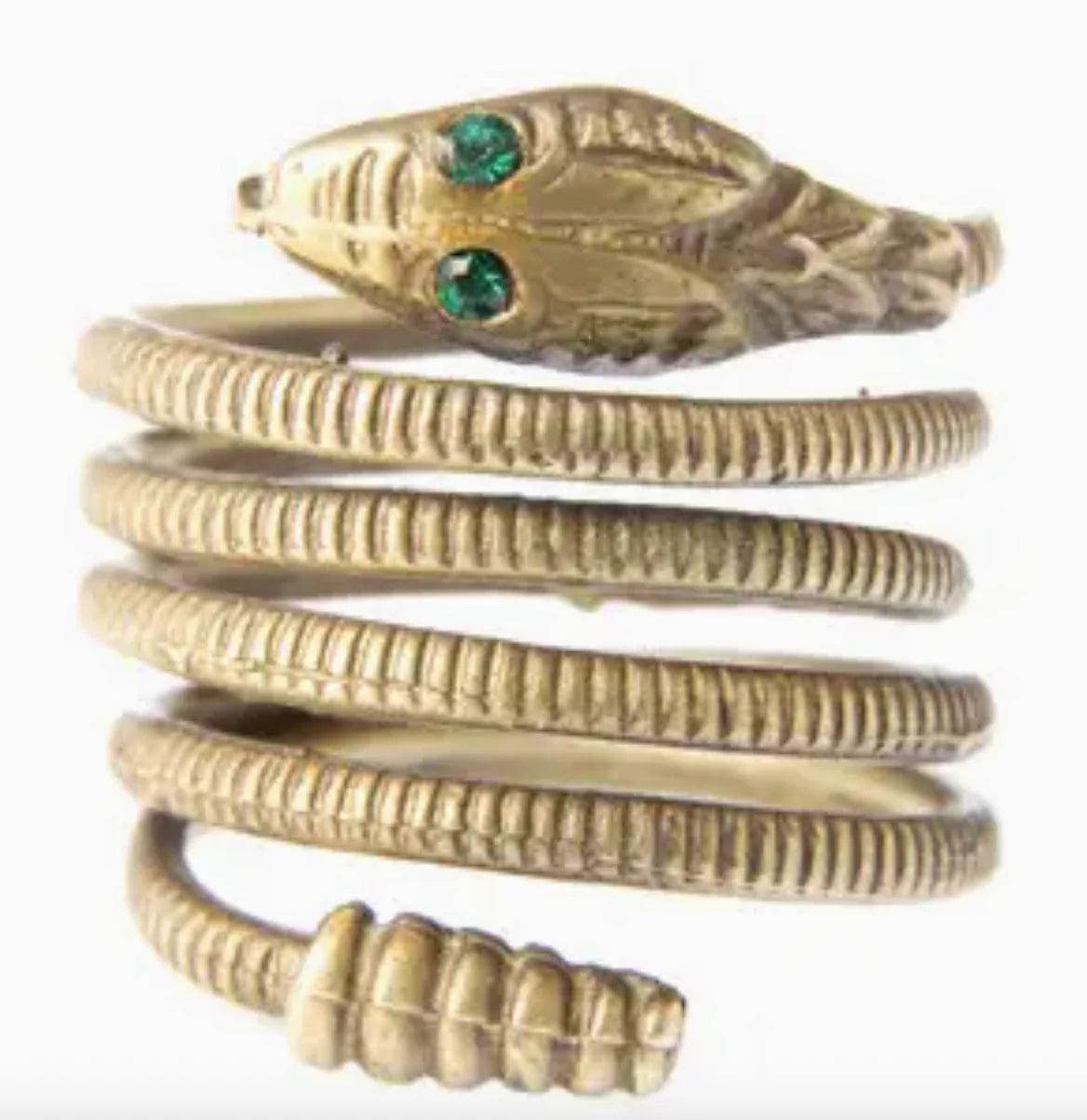 Alkemie Jewelry Coiled Snake Ring