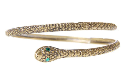 Alkemie Jewelry Textured Serpent Bangle