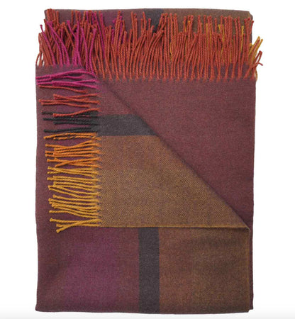 Shupaca 100% Baby Alpaca Throw | Spiced Apple