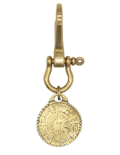 Alkemie Jewelry Zodiac Good Luck Coin Keychain