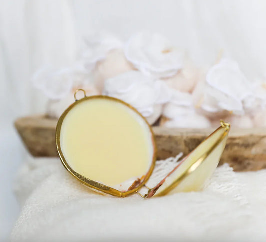 Earth tu Face Shell Lip Balm | Lavender + Mint
