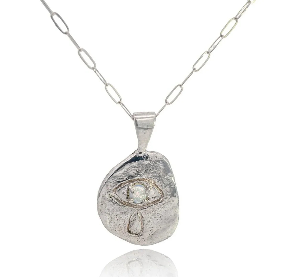 Dea Dia Crying Eye Opal Necklace