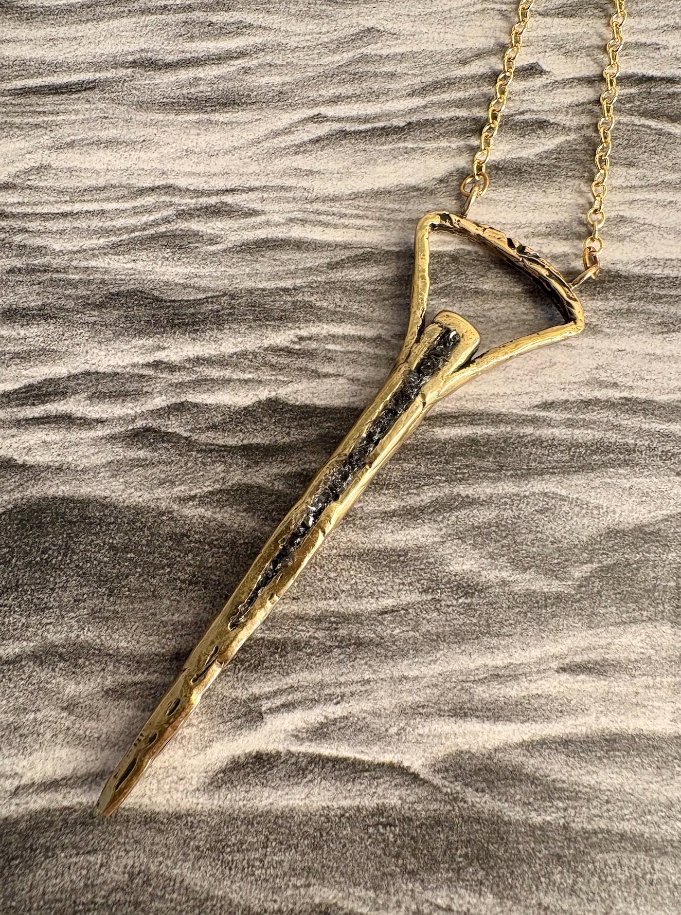 Black Willow Jewelry Key Pendant Necklace