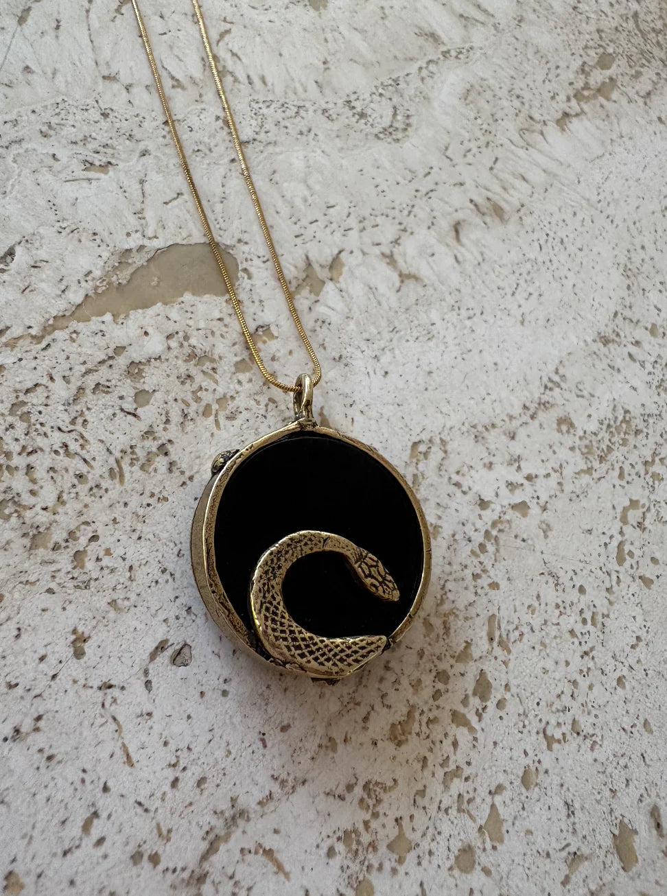 Black Willow Jewelry Spirit Mirrors in Brass or Sterling Silver