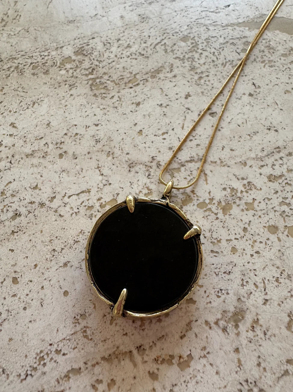 Black Willow Jewelry Spirit Mirrors in Brass or Sterling Silver