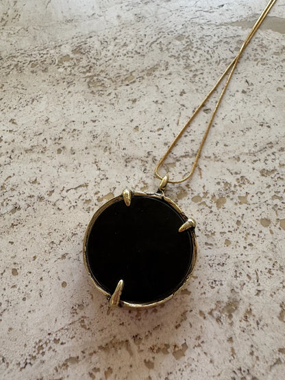 Black Willow Jewelry Spirit Mirrors in Brass or Sterling Silver