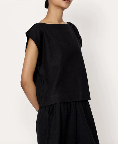 Laude the Label Everyday Top | Black