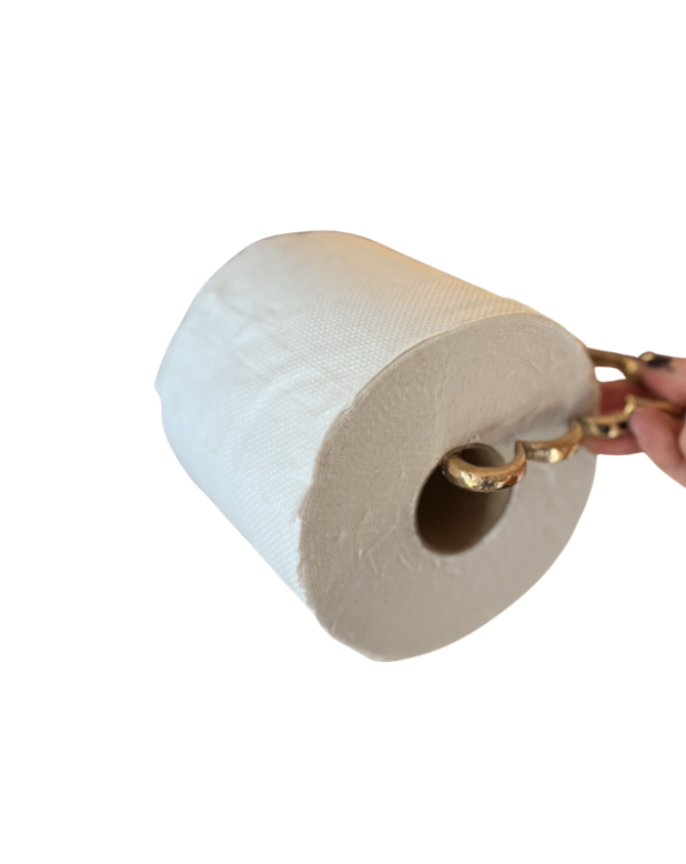 Unearthen Brass Toilet Paper Holder 2