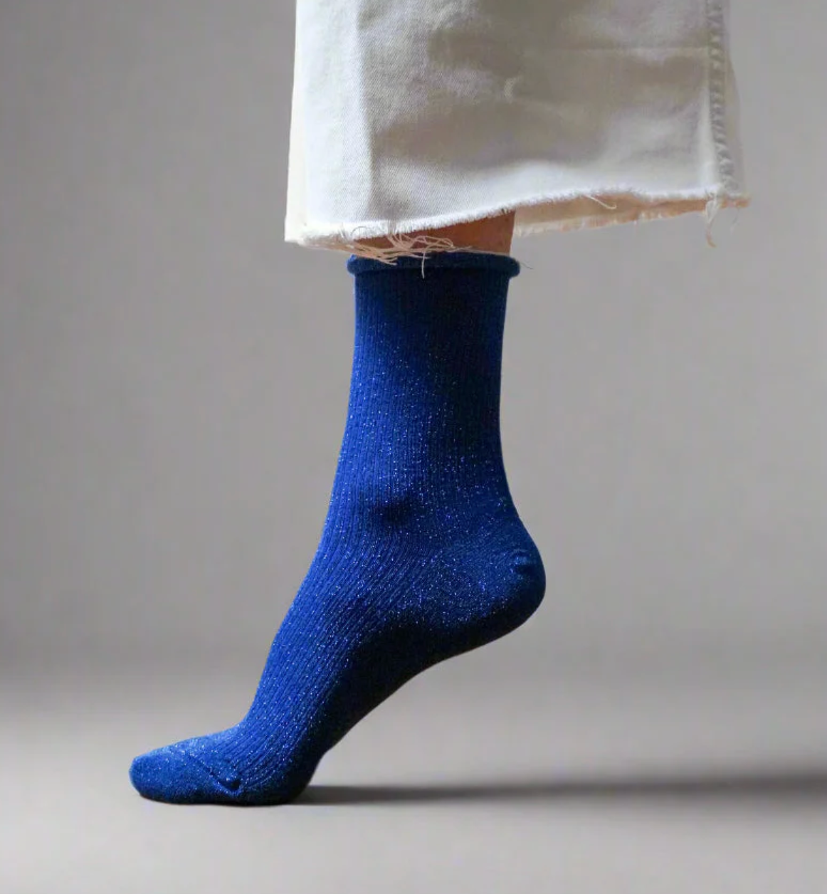 KLUE Glitter Lurex socks in eco-friendly Lyocell