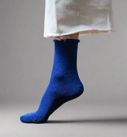 KLUE Glitter Lurex socks in eco-friendly Lyocell