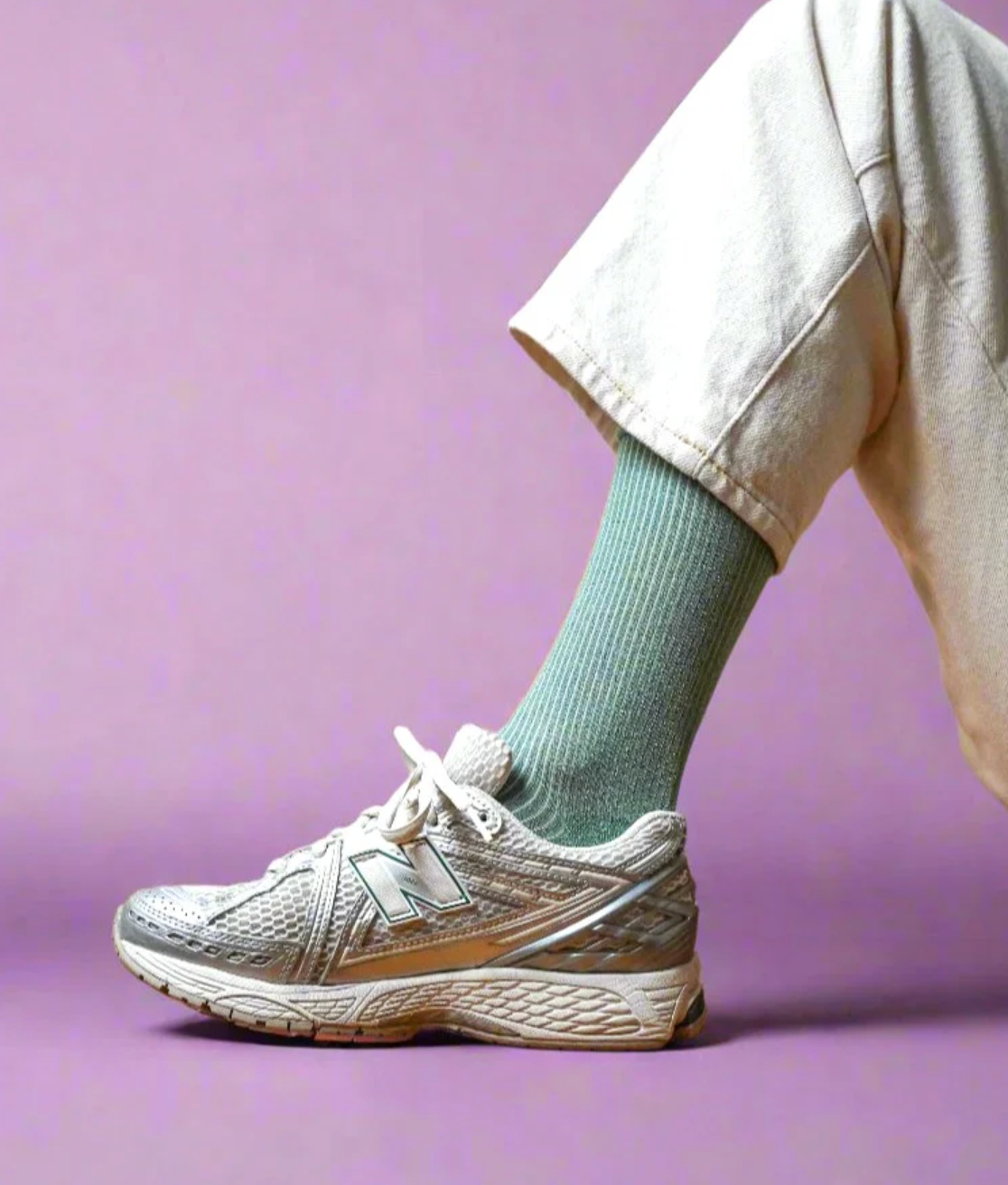 KLUE Glitter Lurex socks in eco-friendly Lyocell