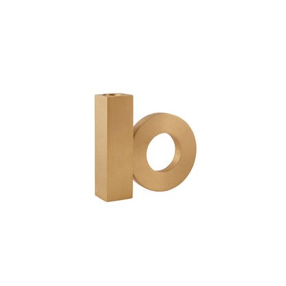 Oyoy Baari Solid Brass Candleholder