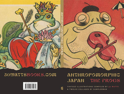 Anthropomorphic Japan - The Frogs - paperback book