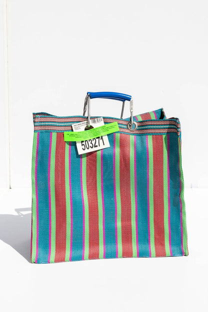 Puebco Recycled Striped Tote