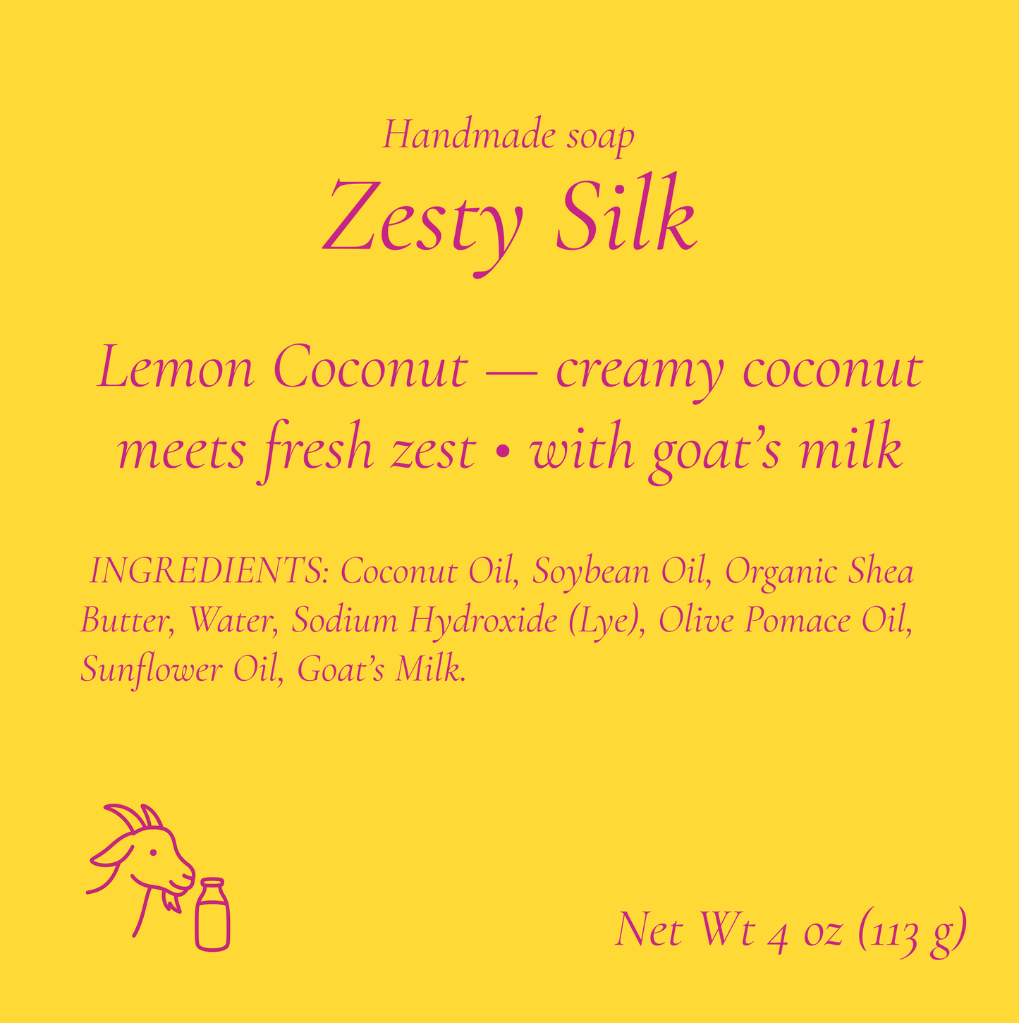 Handmade Goat's Milk Soap with Shea Butter & Oils + NEW DROP