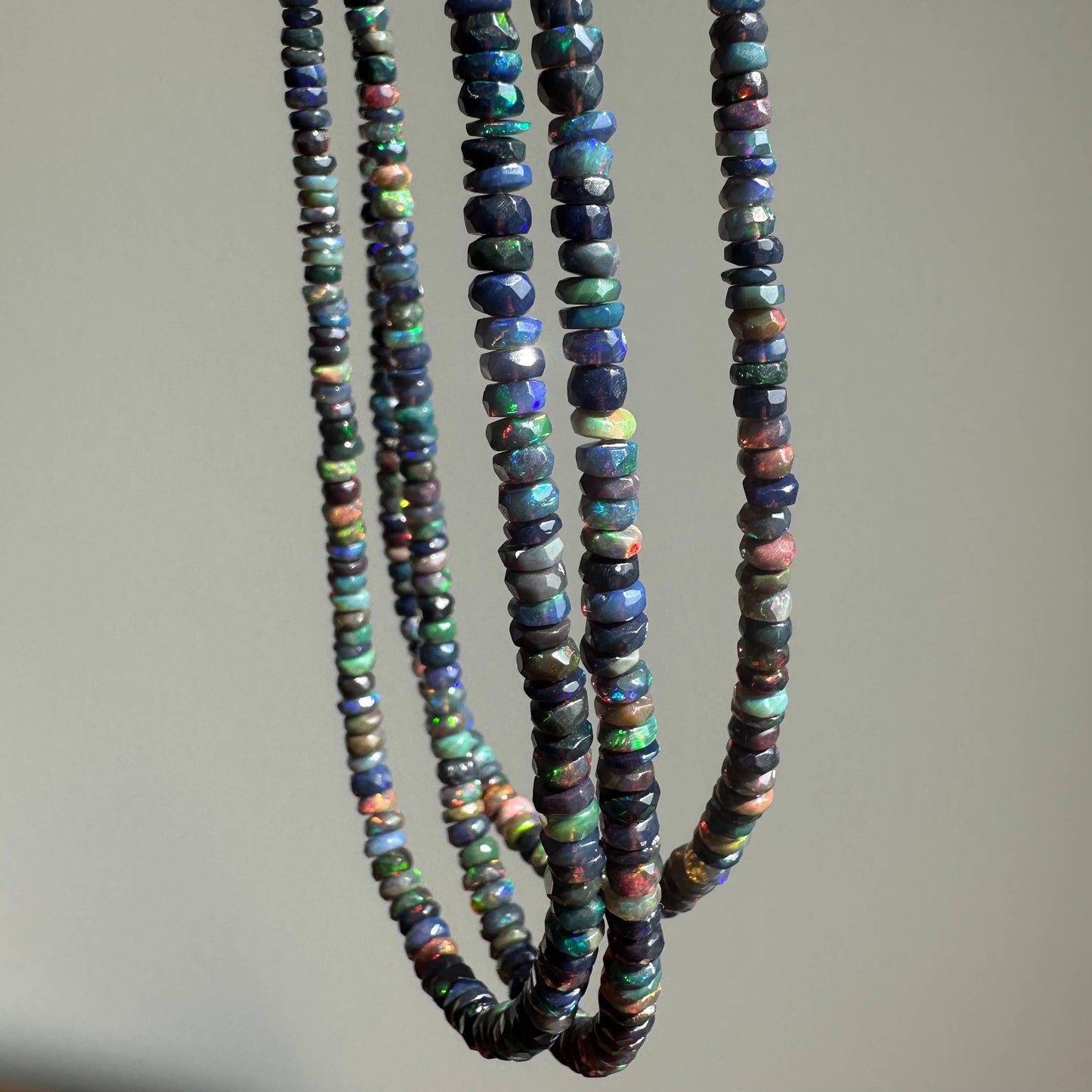 Anokhi Green Ethiopian Opal Necklace
