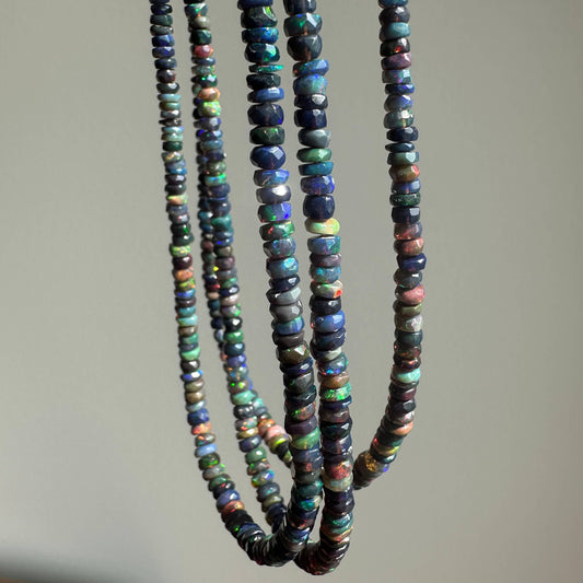 Anokhi Green Ethiopian Opal Necklace