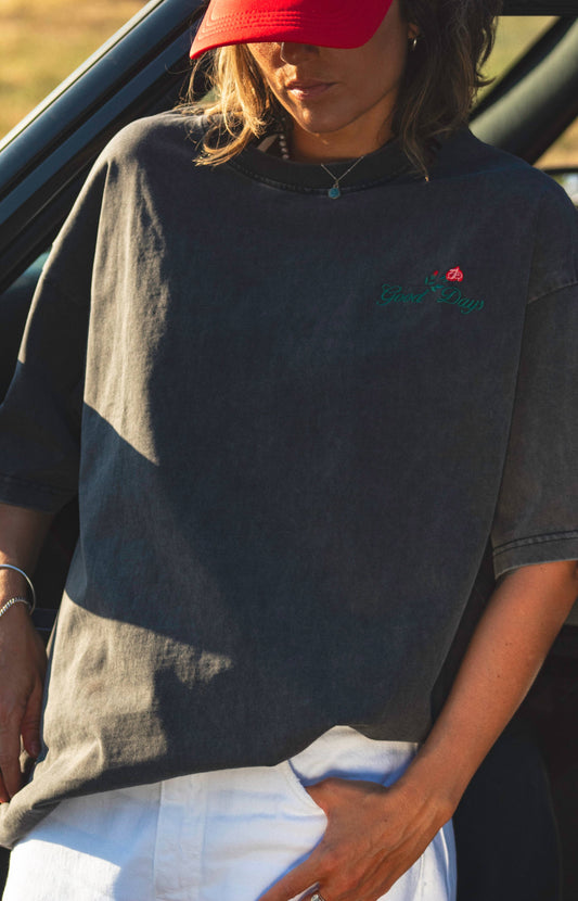 Good Days Rose Retro Oversized Tee