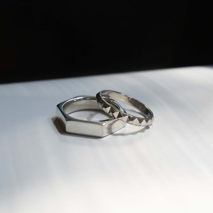 Debbie Skinny Ring in Sterling Silver