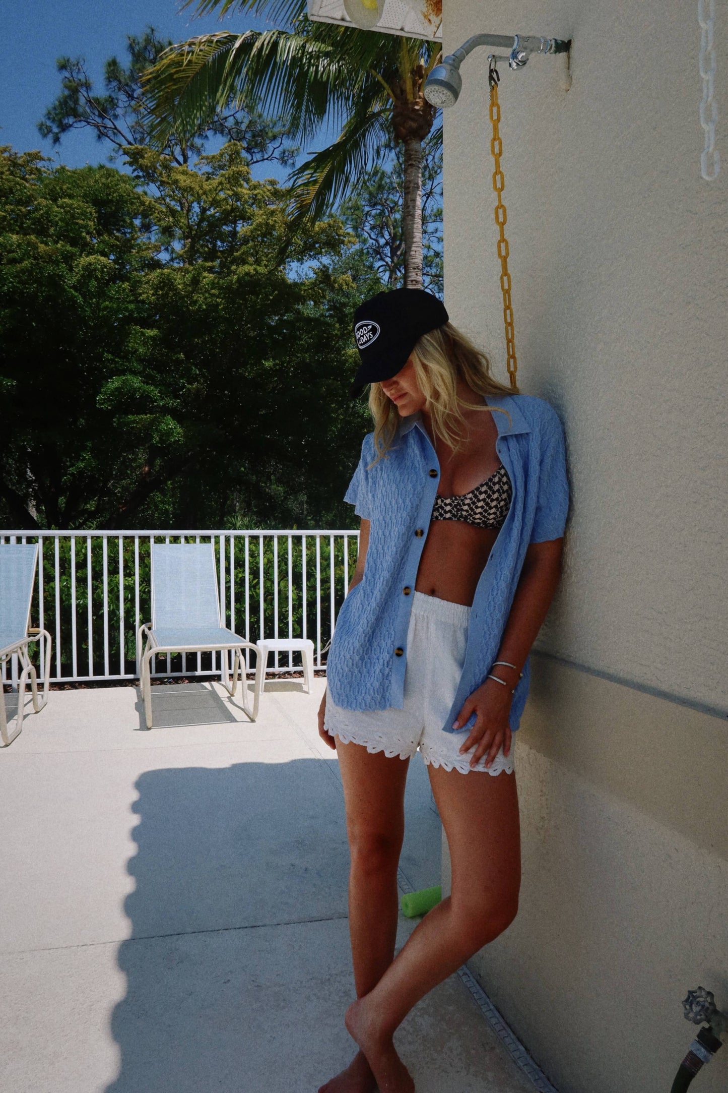 Good Days Alder Chain Knit Polo