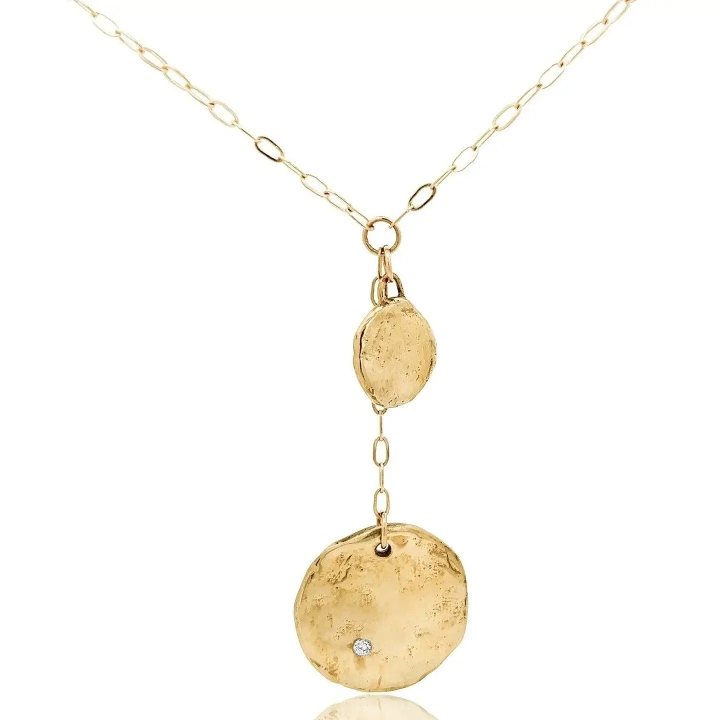 Dea Dia Andromeda Gold Lariat Necklace