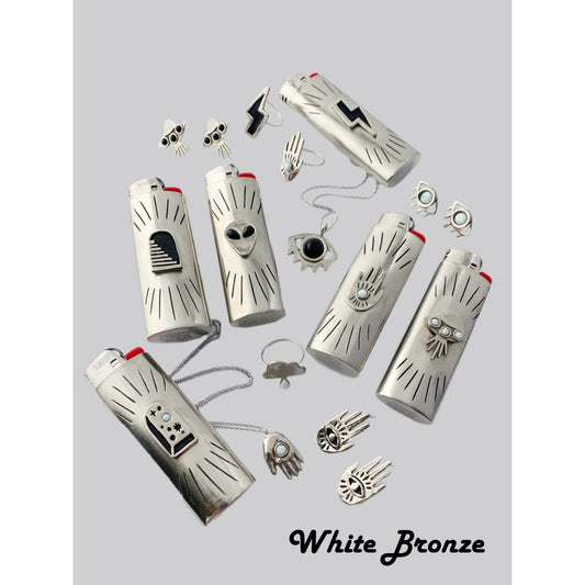 Therese Kuempel Jewelry Skull Lighter Case