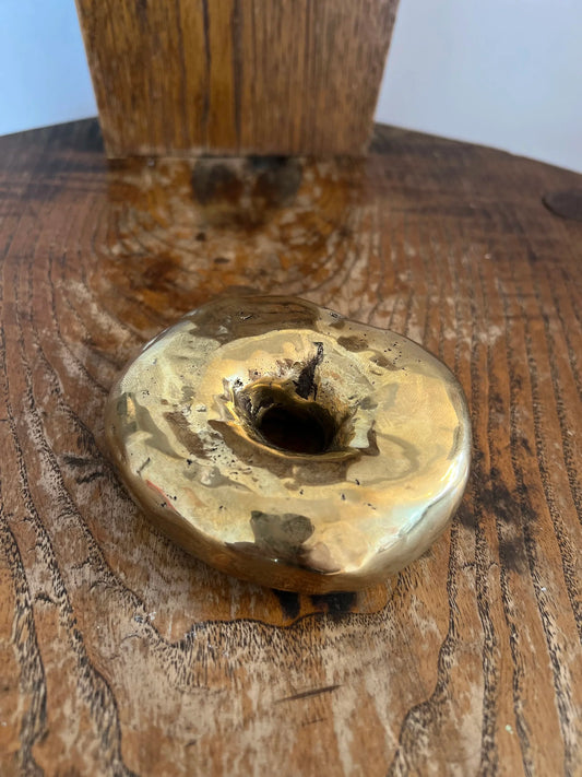 Nancy Pearce Bronze Trader Joe's Bagel