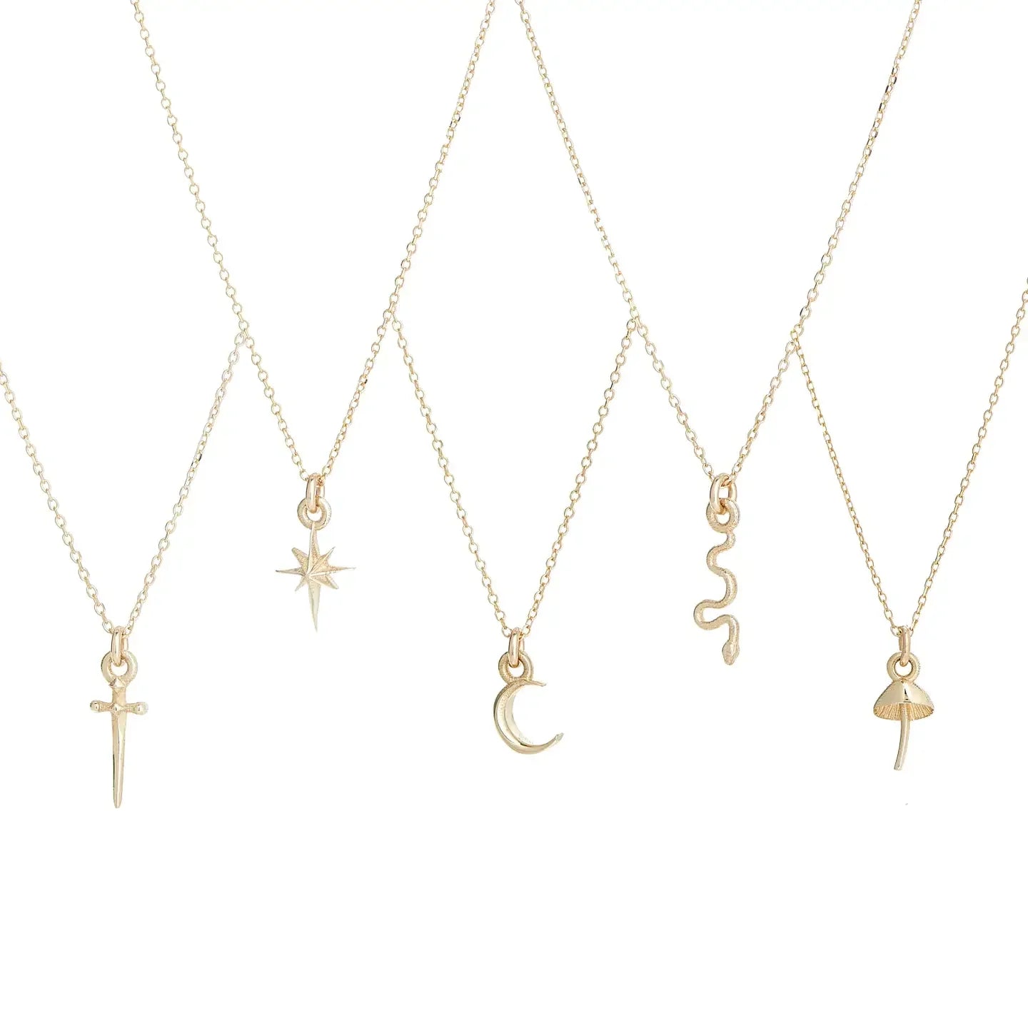 Talon Jewelry Itty Bitty Charm Necklace