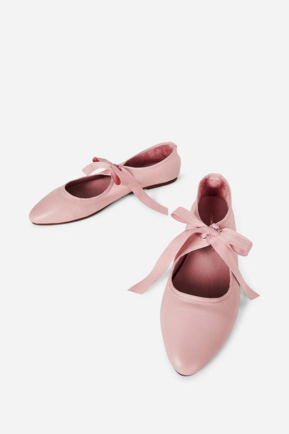 Intentionally Blank Valley Ballet Flat | Merlot